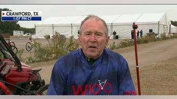 President Bush: Wounded Warrior 100K bike ride a way to honor veterans