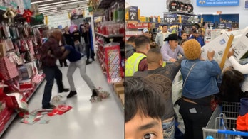 Black Friday fights caught on video land shoppers on Santa's naughty list