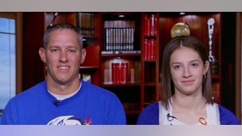'Cheer Dad' and cheerleader daughter react after viral video: 'I didn't expect him to go that hard'