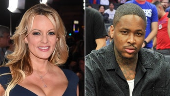 Rapper YG brings Stormy Daniels onstage to sing 'F--- Donald Trump'