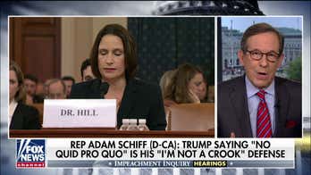 Chris Wallace: Latest impeachment hearing 'was the Fiona Hill show'