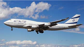 El Al airlines 'draws' Boeing 747 outline over Mediterranean Sea in honor of retiring fleet