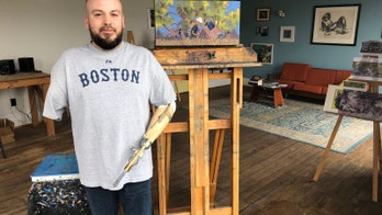 Google Veterans Day's Doodle painted by veteran who lost parts of both arms in Iraq