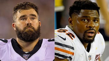 Chicago Bears' Khalil Mack accuses Philadelphia Eagles' Jason Kelce of illegally moving ball