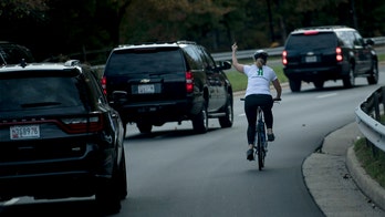 Virginia cyclist who flipped off Trump's motorcade wins race for local office