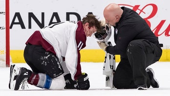 Colorado Avalanche angry over refs' decision to continue possession as player was bloodied from shot