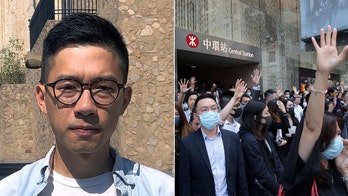 Hong Kong protest movement leader speaks out against Chinese: 'Our freedoms are being quashed'