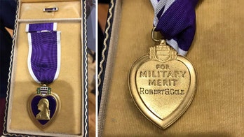 Medal of Honor recipient's Purple Heart purchased at gun show, donated to school decades after it vanished