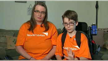 Boy with rare condition raises money to give bikes to needy kids for Christmas