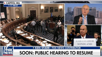 Ken Starr says he's 'stunned' by Sondland omission of Trump claim he wanted no 'quid pro quo'