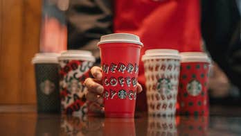 Starbucks debuts 2019 holiday cup designs covered in festive 'typography'