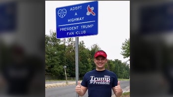 Virginia man supports Trump by adopting highways in his honor