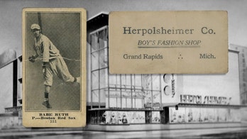 Rare Babe Ruth rookie card sells for $110G at auction