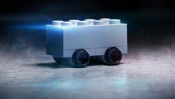 Lego burns Tesla's Cybertruck with brickmobile