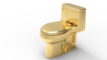 Golden toilet worth more than a $1 million may break world record