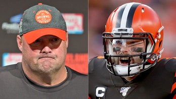 Cleveland Browns' Freddie Kitchens doesn't 'look at stats' when it comes to struggling Baker Mayfield