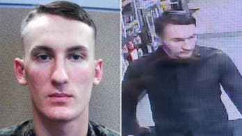 Car of Marine linked to Virginia slaying is found in South Carolina, authorities say