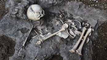 Tragic remains of Pompeii child who tried to shelter from volcano found at ‘grand baths’
