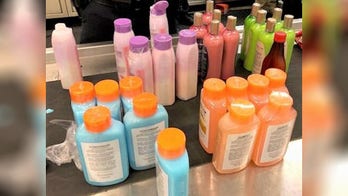 Airport smuggler caught with $400G of liquid cocaine in shampoo bottles