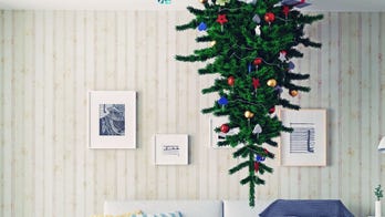 Upside-down Christmas trees already being shown off online