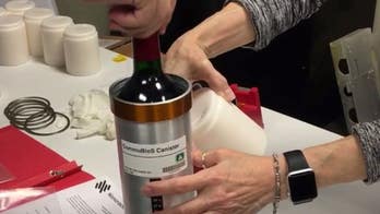 Wine cellar in space: 12 bottles arrive for year of aging