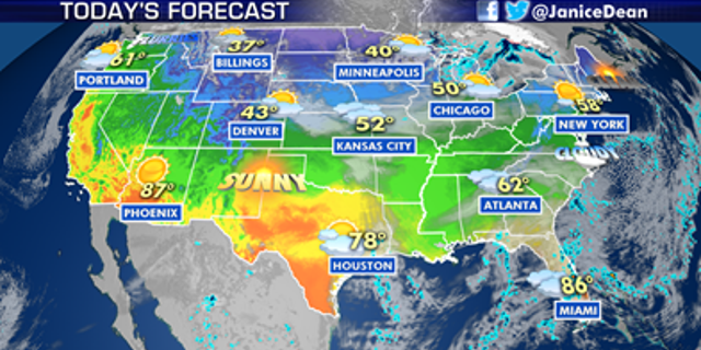 Colder arctic air set to move into much of the country | Fox News