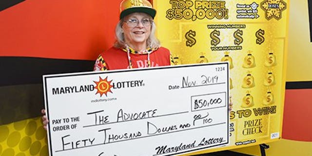 A Maryland teacher won her second $50,000 scratch-off lottery ticket in as many months. (The Maryland Lottery)