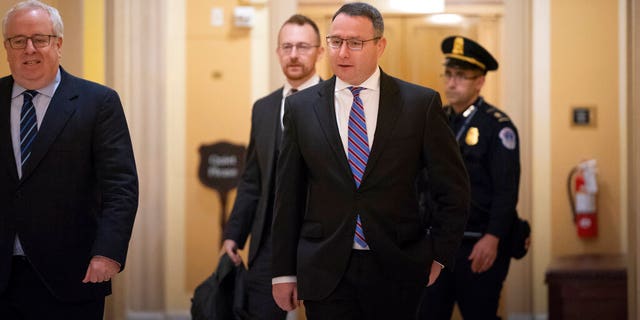 Former National Security Council Director for European Affairs Lt. Col. Alexander Vindman at the Capitol.