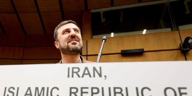 Iran's Ambassador to the International Atomic Energy Agency, Gharib Abadi, in Vienna, Austria.