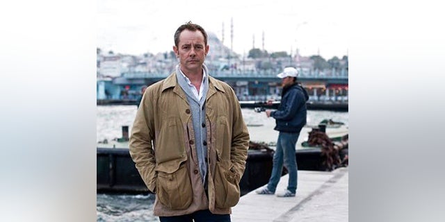 James Le Mesurier stands near the Golden Horn in this undated file photo, in Istanbul. (AP Photo/File)