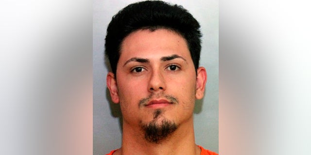 In this undated photo released by the Polk County Sheriff's Office, Alberto Escartin Ramos is shown. Authorities in Florida say the man is facing a felony charge for punching an umpire over a disputed call after a Little League game. (Polk County Sheriff's Office via AP)