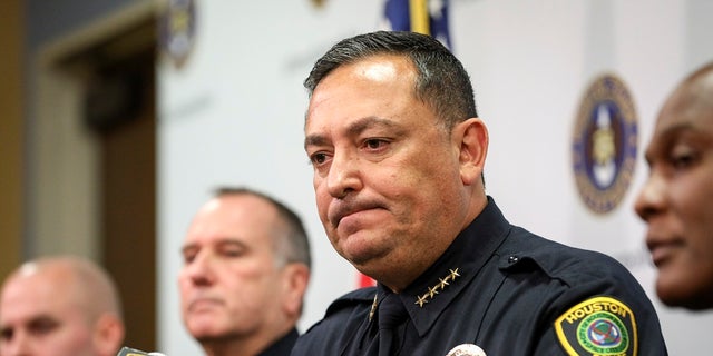 Houston Police Chief Art Acevedo. (Jon Shapley/Houston Chronicle via AP)