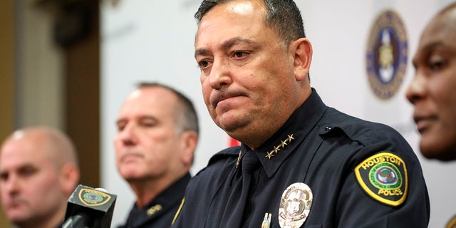 Houston Police Chief Art Acevedo. (Jon Shapley/Houston Chronicle via AP)