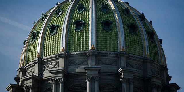 The dome of the Pennsylvania Capitol in Harrisburg. (AP Photo/Matt Rourke, File)