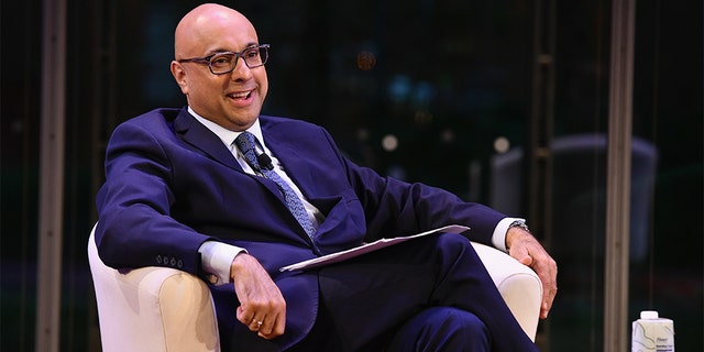 Journalist Ali Velshi speaks onstage during Global Citizen - Movement Makers at The Times Center on September 25, 2018 in New York City. 