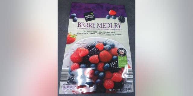 The raspberries were imported from Chile