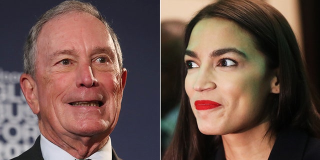Democratic presidential candidate Michael Bloomberg's attempt to distance himself from 2015 remarks about the anti-crime policy "stop and frisk" didn't win approval from U.S. Rep. Alexandria Ocasio-Cortez, D-N.Y.