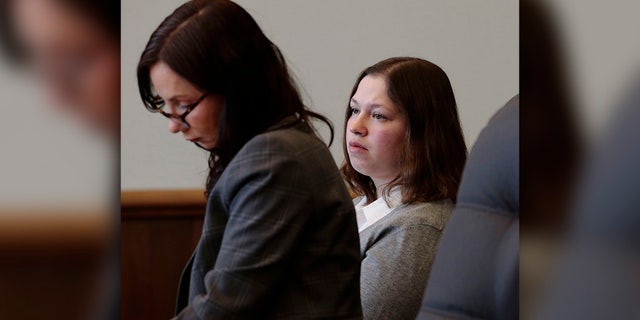 FILE -Tuesday, January 8, 2019 file photo, defendant Brittany Pilkington (Joshua A. Bickel/The Columbus Dispatch via AP, File)
