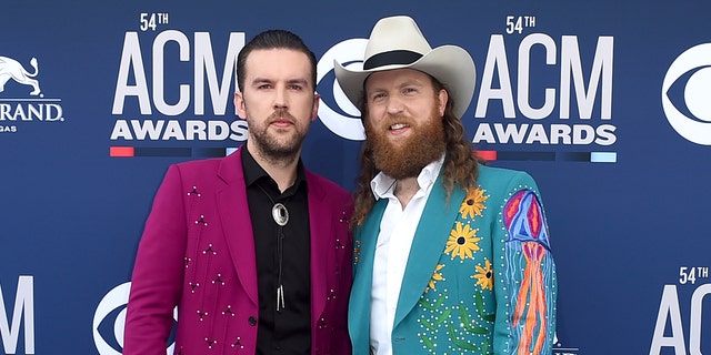 TJ Osborne, left, and John Osborne, of the Osborne brothers.