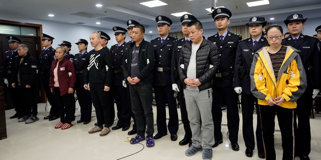 The court sentenced nine fentanyl traffickers Thursday in a case that was a culmination of a rare collaboration between Chinese and U.S. law enforcement to crack down on global networks that manufacture and distribute lethal synthetic opioids.