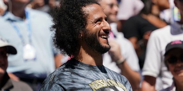 Colin Kaepernick attends the US Open tennis tournament in New York this past August (KENA BETANCUR/AFP via Getty Images)