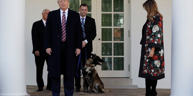 President Trump called Conan, pictured here at the White House on Nov. 25, an