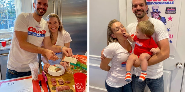 A Massachusetts family’s Costco-themed party for their son’s first birthday has gone viral. (Photo: Courtesy of Josie Gonzalez)