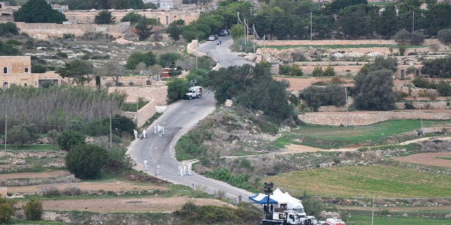 Caruana Galizia was killed in a car bomb near her home in Bidnija on Oct. 16, 2017. (AP Photo/Rene Rossignaud, File)