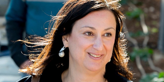 Maltese authorities said a man arrested in a money-laundering case claims to have information identifying the mastermind behind the assassination of Caruana Galizia. (AP Photo/Jon Borg, File)