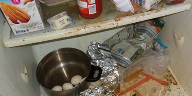 The teenager and four siblings were found to be living in