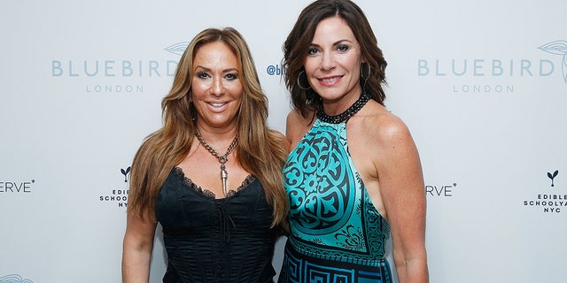 Barbara Kavovit and Luann de Lesseps attend the Bluebird London New York City launch party at Bluebird London on September 5, 2018 in New York City. Kavovit recently announced interest in running for mayor of New York City in 2021.