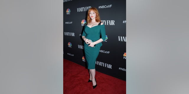 Christina Hendricks in Los Angeles on Nov. 11, 2019. (Photo by: Evans Vestal Ward/NBC/NBCU Photo Bank via Getty Images)