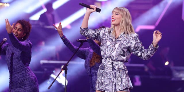 Singer Taylor Swift performs this month in Shanghai. (Photo by VCG/VCG via Getty Images)