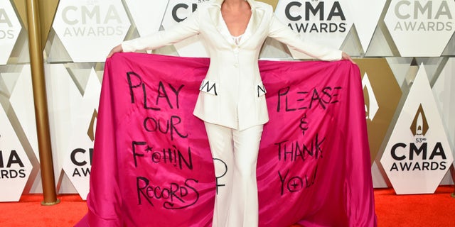 Jennifer Nettles attends the 53rd annual CMA Awards at the Music City Center on November 13, 2019 in Nashville, Tennessee. (Photo by John Shearer/WireImage,)